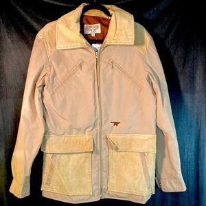 Vintage 70’s Step 2‎ Sportcaster khaki jacket. Lots of pockets. Medium. D101